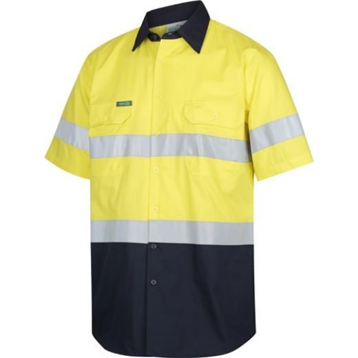 Picture of Hi-Vis 2-Tone Lightweight Short Sleeve Taped Shirt